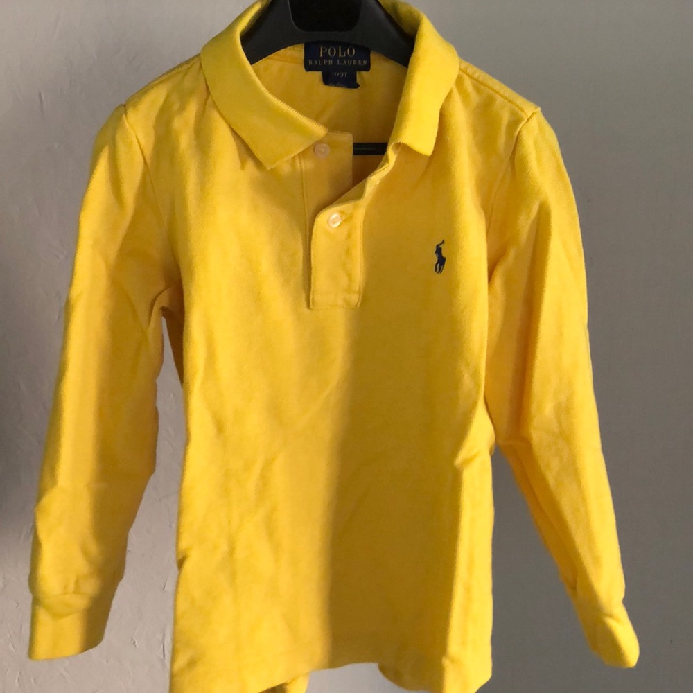 Yellow Polo by Ralph Lauren